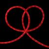 Flexible Incandescent Outdoor Christmas Rope Light - Clear - 100' Red Wire view 2