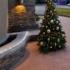 Flexible LED Outdoor Christmas Rope Light - Pure White - 100' Clear Wire view 3