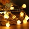 Merdeco Globe, Plug in String Lights 10ft/3m 20 LED Bulb Warm White Fairy Lights for Birthday/Christmas/Wedding/Party Indoor Outdoor Decoration view 1