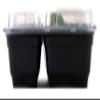 [100 Pack] 2 Compartment Microwavable Meal Prep Containers with Lids 38 oz, Reusable Bento Box, Food Storage Containers | BPA Free | Stackable | Lunch Boxes, Microwave/Dishwasher/Freezer Safe view 2