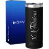 16 & Fabulous 22 oz Skinny Tumbler 16th Birthday Gifts For Girls on Black Decorations Funny Present Vacuum Insulated Cup with Lid view 1