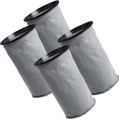 4 Replacement Reusable Cloth 10QT Vacuum Bags  Compatible with ProTeam Part # 100565 - Fits ProTeam Coachvac, Super CoachVac, MegaVac & Mega Raven 10QT  (4 Pack) by Think Crucial