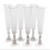 [120 PACK] Plastic Champagne Flutes 5 oz - Hard Plastic Disposable Clear Plastic Glass Like Flutes - Champagne Glasses BPA Free Toasting Flutes - Weddings, Parties, Cocktail Cups, Mimosas, Wine, Sodas view 2
