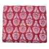 Sophia-Art Indian King/Twin Handmade Bohemian Hand Block Print Pure Cotton Bedspread Kantha Stitch Hippie Kantha Bed Spread Reversible Bedcover Throw Quilt (Handblock 8, 90" x 108") view 3