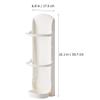 Cabilock 1pc Wall-Mounted Umbrella Holder Draining Rack for Home Office Sturdy Umbrella Stand Space-Saving Design for Neat Storage for Entryways and Cafes view 2