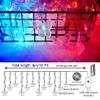8 Modes 120 LED 19.7FT Firefly Twinkle Timer String Lights with Remote,Butterfly Curtain Fairy Lights USB Plug in, Waterproof Copper Wire for Bedroom Patio Christmas Wedding Party Dorm(Multicolor) view 2