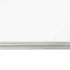 Benjara Wall Wooden Raised Geometric Pattern Frame Mirror with Beveled Edges, Silver view 4