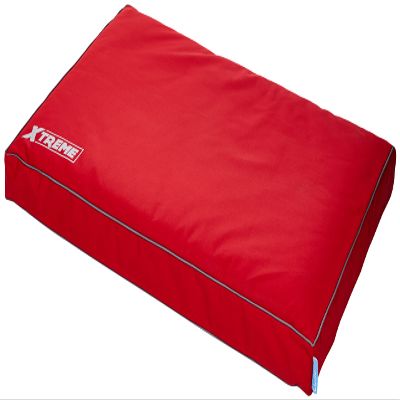 LUBEN Rectangular Waterproof Bed Xtreme Red L, Black