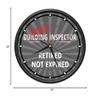 SignMission Retired Building Inspector Design Wall Clock | Precision Quartz Movement | Retired Not Expired Funny Home Dcor | Home, Office or Bedroom Decoration Retirement Personalized Gift view 4