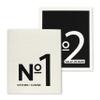 Abbott Collection 84-ASD-AB-78 Kitchen & Bathroom Dishcloths. Set of 2, Black/Ivory view 1