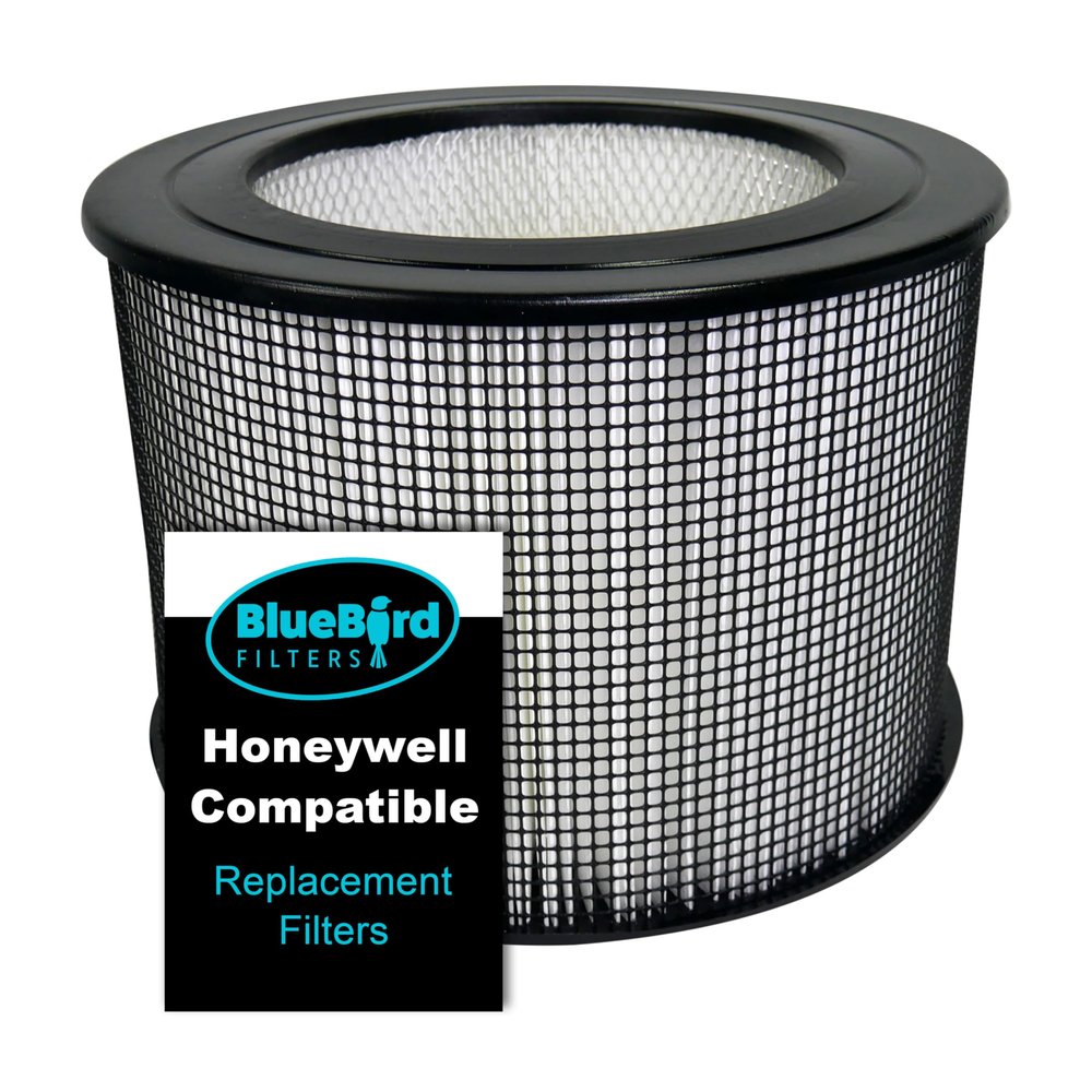 BlueBird Filters Replacement HEPA Filter & Carbon Pre Filter Kit For Honeywell 50250 50250-S OEM Part Number 24000 (1 HEPA & No Pre-Filter)