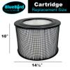 BlueBird Filters Replacement HEPA Filter & Carbon Pre Filter Kit For Honeywell 50250 50250-S OEM Part Number 24000 (1 HEPA & No Pre-Filter) view 2