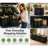 Homemell Heavy Duty Reusable Grocery Bags, Large Shopping Tote Bag, 6 Pack view 2