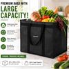 Homemell Heavy Duty Reusable Grocery Bags, Large Shopping Tote Bag, 6 Pack view 3
