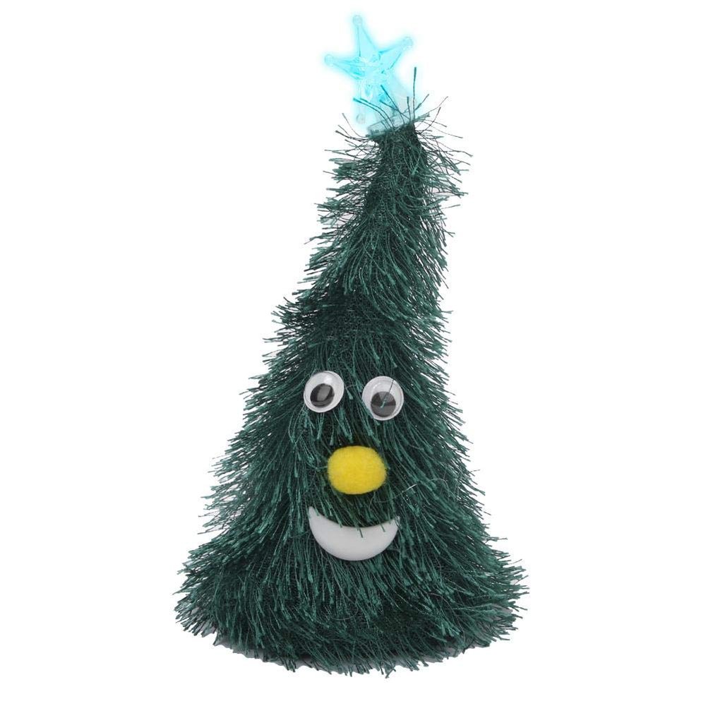 Junlucki Small Desktop Mini Christmas Tree, Christmas Theme Christmas Tree Toy, for Children Decoration Christmas Tree Ornament Festival Decoration(#1)