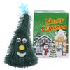 Junlucki Small Desktop Mini Christmas Tree, Christmas Theme Christmas Tree Toy, for Children Decoration Christmas Tree Ornament Festival Decoration(#1) view 4