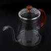 20 oz Gooseneck Pour Over Kettle - Thickened Glass with Lid, Perfect for Coffee and Tea view 4
