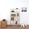 Displays By Jack 5 Tier Heavy Duty Wire Shelving Unit Storage Rack for Products Plant Pantry, Garage, Laundry Racks Durable Shelf Organizer Shelves Stand 14" W x 30" L x 60" H, Chrome view 2