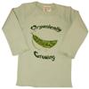 Healthy Body Head To Toe Infant Lap Tees Long Sleeve - Organically Growing Sage Peas view 1