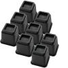 Ihomepark Bed Risers 5 Inch, Heavy Duty Square Furniture Frame Lift for Couch, Chair, Desk, Sofa and Bunk Bedpost, Set of 8 view 1