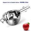 1000ML Double Boiler Pot Set Stainless Steel Melting Pot For Chocolate, Candle and Candy Making (34oz) view 2