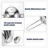 1000ML Double Boiler Pot Set Stainless Steel Melting Pot For Chocolate, Candle and Candy Making (34oz) view 3