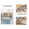 ARCH Childs Desks for Home,Ergonomic Kids School Desk,Hand Lift,Desktop File,Desktop Block Book, Multifunction Childs Table Suitable for Children to Write Homework Or Entertainment view 4