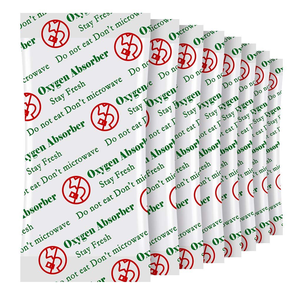 MakMeFre 100CC(100Packets) Food Grade Oxygen Absorbers Packets Food Storage
