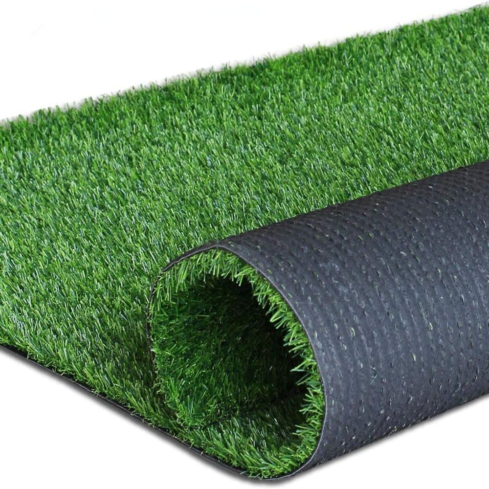 Artificial Grass Turf Lawn-14 x 48 Feet, 0.7" Indoor Outdoor Garden Lawn Landscape Synthetic Grass Mat Fake Grass Rug
