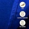 Ascoza 2pack 120 Inch Royal Blue Round Tablecloth in Washable Polyester Fabric for Wedding/Banquet/Restaurant/Parties view 4