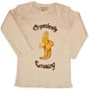 Healthy Body Head To Toe Infant Lap Tees Long Sleeve - Organically Growing Natural Banana view 1