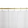 Utopia Alley HK1GD Deco Flat Double Roller Shower Curtain Hooks; Gold - Set of 12 view 4