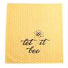 ACCENTHOME Cotton Kitchen Towels Set of 4 - Absorbent Dish Towels Set | Tea Towels | Bar Towels | Bee Grey Yellow Kitchen Dish Towels - Multi Purpose Kitchen Linen, Drying Dish Hand Towels 20x28 view 4