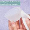 Patelai 20 Pieces Wax Melt Warmer Liners Reusable Silicone Leakproof Wax Liner Candle Tray Liner for Christmas, Candle Warmer(White) view 3
