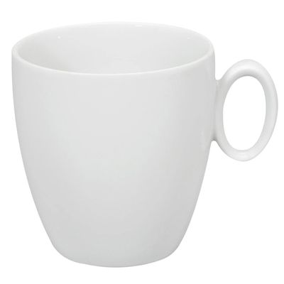 Vista Alegre Broadway White Mug, Set of 4