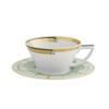 Vista Alegre Emerald Tea Cup and Saucer, Set of 4 view 1