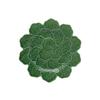 Bordallo Pinheiro Geranium Charger Plate Green, Set of 2 view 1