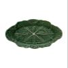 Bordallo Pinheiro Cabbage Oval Platter 15" Green, Set of 2 view 1