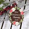 Designsify Christmas Tree Decoration, First Christmas As Mummy 2020, Circle Ornament A, Gifts for Birthday Anniversary Valentines Mom Mothers Fathers Day Party, to Men Women Him Her Friend Mom view 3