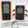 BBQ Dragon Wireless Digital Instant Read Thermometer - Food Thermometer for Cooking  Oven Safe Kitchen with 4 Probes - Meat thermometers for Smokers. view 1