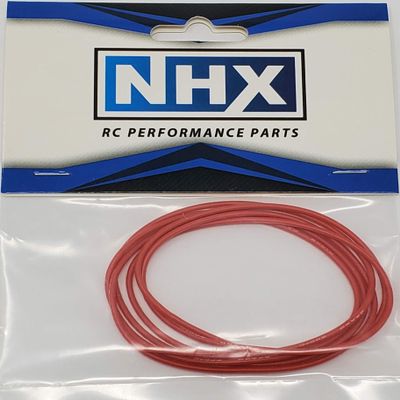 NHX RC Pro Silicone Wire 24 AWG Gauge 3 FT Red