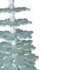 Northlight Bead and Snowflake Cutout Christmas Tree with Star Topper Decoration - 23" - Green view 4