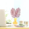 12pcs Christmas Decoration Leaves Christmas Glitter Picks Garland Giltter Small Pine Picks Glitter Leaves s Filler Gold view 3