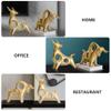 ABOOFAN Golden Feng Shui Bull Statue Ox Figure Statues Chinese Zodiac Cow Table Decor Bull Art Decor Bull Figurines for Home Indoor 2021 Chinese New Year Home Decoration view 2