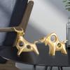 ABOOFAN Golden Feng Shui Bull Statue Ox Figure Statues Chinese Zodiac Cow Table Decor Bull Art Decor Bull Figurines for Home Indoor 2021 Chinese New Year Home Decoration view 4
