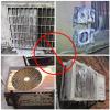 Air Conditioner Dust Cover, Outdoor Waterproof Rainproof Cover Sunproof Silver Coating Anti-Snow Outdoor Furniture Cover with Drawstring for Snug Fit,2P(85 * 26 * 57cm) view 3