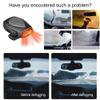12V Portable Car Heater Fan Automobile Fast Heating Defrost Defogger Windscreen Fan Handheld Auto Heater Fan view 2