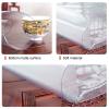 Geovne Frosted Clear PVC Tablecloths,Table Protector,Waterproof/Oil-Proof Round Table Cover,2mm Thick Desk Pad,Heat Resistance Clear Table Cover Protector,18 Sizes (95cm/37in) view 3