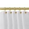 Utopia Alley Shower Hooks - Shower Curtain Rings for Bathroom - Rust Proof Shower Curtain Hooks for Shower Curtain or Liner - Set of 12, Gold view 1