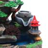 Desktop Water Fountain Indoor Decoration  Fountain Ornament Fengshui - with LED Light for Home Office Bedroom RelaxationSoothing Relaxation, Zen Meditation Ambient Office Home (Model 2) view 3